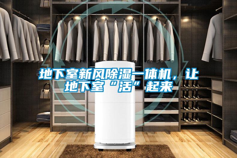 地下室新風(fēng)除濕一體機，讓地下室“活”起來