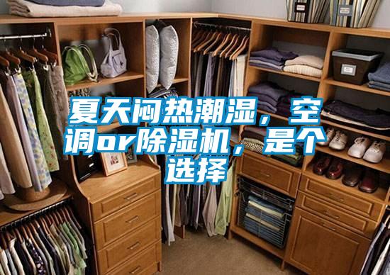 夏天悶熱潮濕，空調(diào)or除濕機，是個選擇