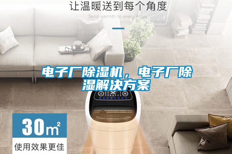 電子廠除濕機(jī)，電子廠除濕解決方案