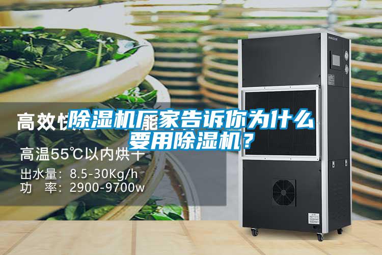 除濕機廠家告訴你為什么要用除濕機？