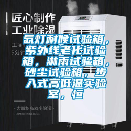 氙燈耐候試驗(yàn)箱，紫外線老化試驗(yàn)箱，淋雨試驗(yàn)箱，砂塵試驗(yàn)箱，步入式高低溫實(shí)驗(yàn)室，恒