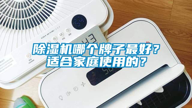 除濕機(jī)哪個牌子最好？適合家庭使用的？