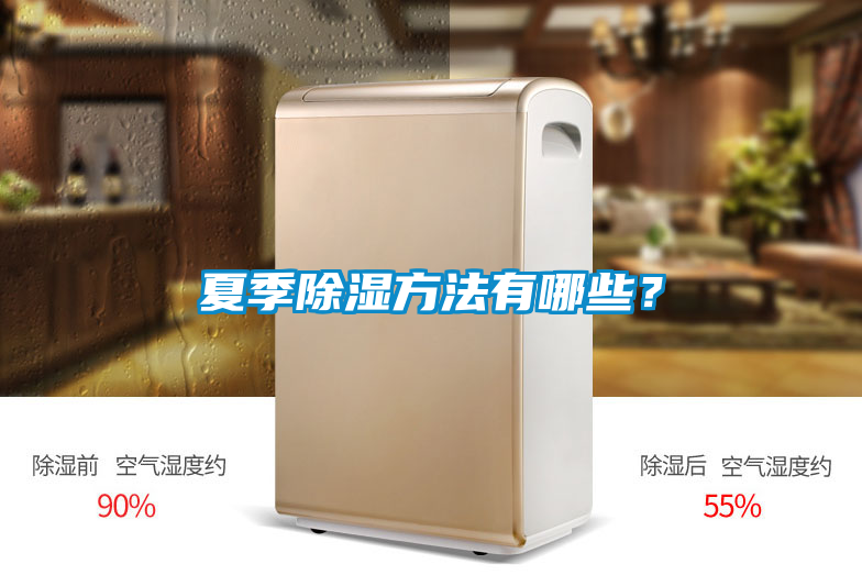 夏季除濕方法有哪些？