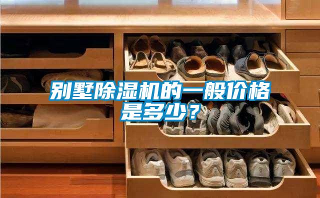 別墅除濕機的一般價格是多少？