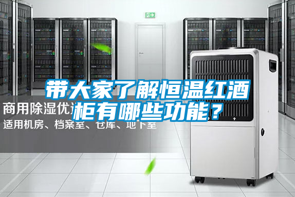 帶大家了解恒溫紅酒柜有哪些功能？
