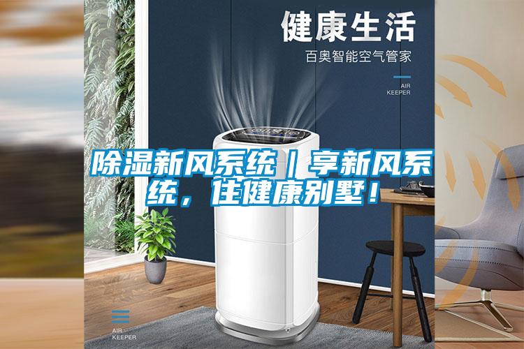 除濕新風(fēng)系統(tǒng)｜享新風(fēng)系統(tǒng)，住健康別墅！
