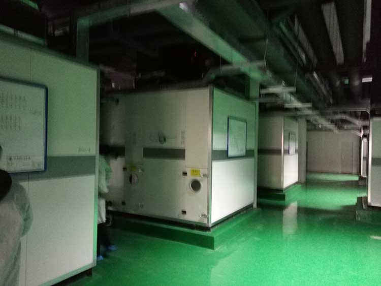 新西蘭“恒天然”合資奶粉企業(yè)，6臺(tái)轉(zhuǎn)輪除濕機(jī)組3臺(tái)45000風(fēng)量，2臺(tái)38000風(fēng)量，1臺(tái)30000風(fēng)量